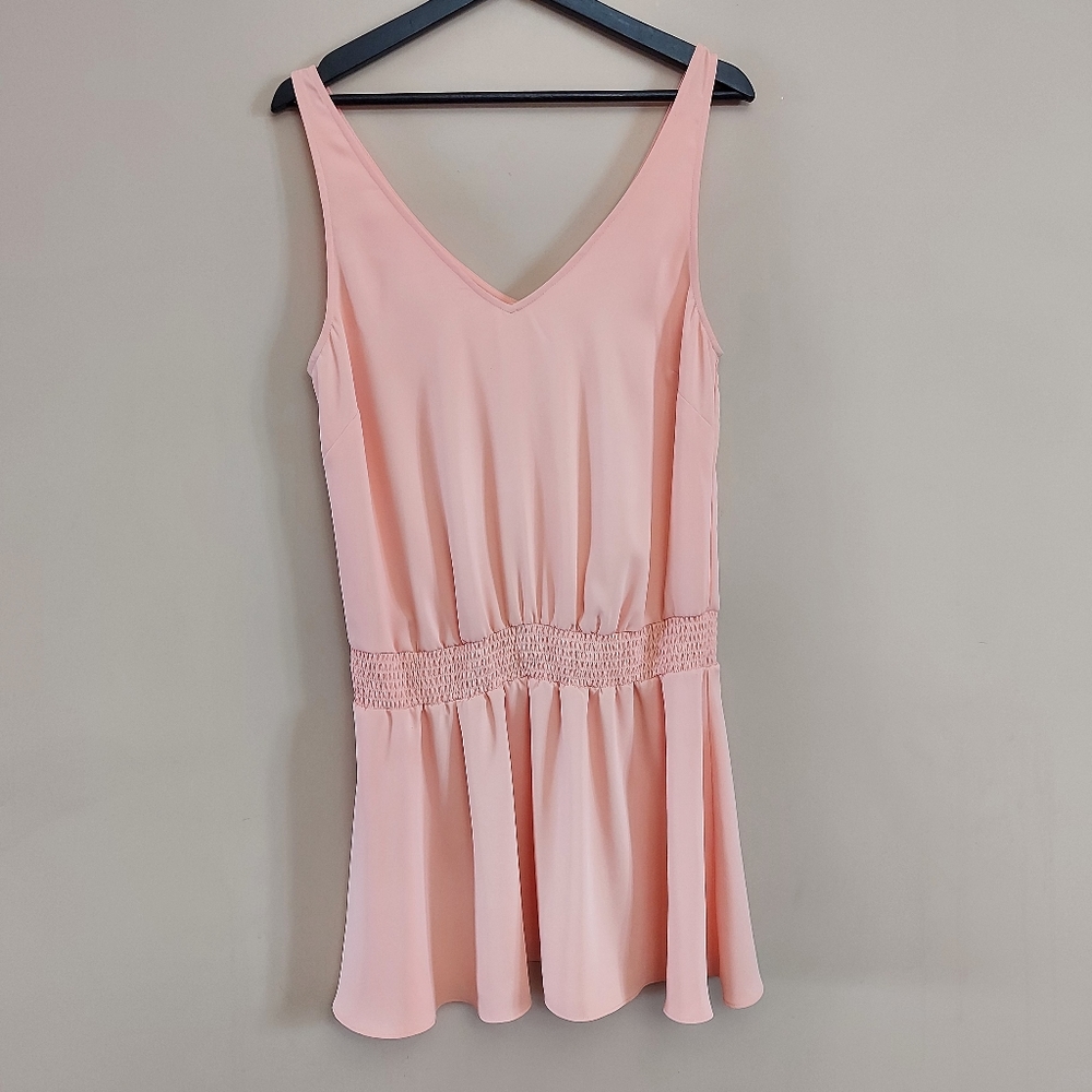 Amanda Uprichard Coral tank mini dress